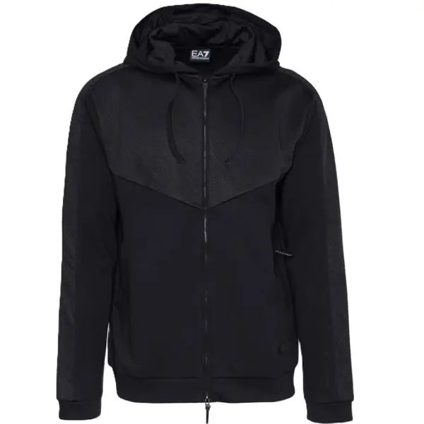 Bluza cu fermoar EA7 M HOODIE FZ CO PL