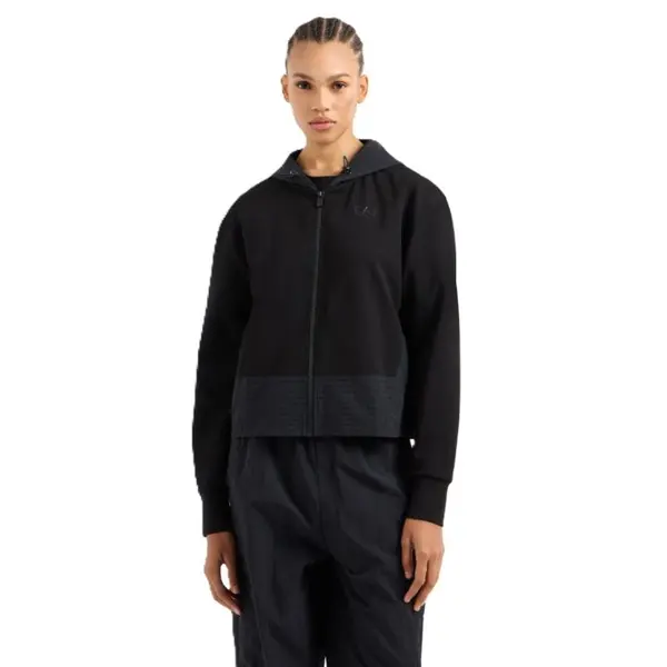 Bluza cu fermoar EA7 W HOODIE FZ
