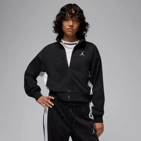 Bluza cu fermoar Jordan W J Knit Jacket Core