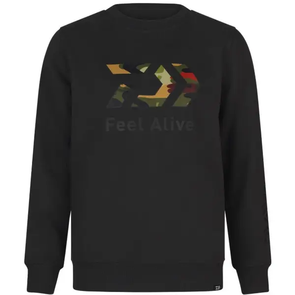 Bluza D-Vec Crew Neck Camo Marime L