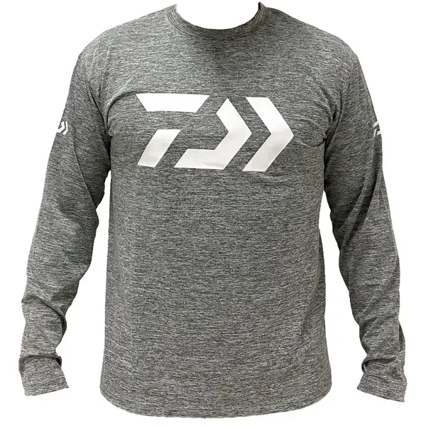 Bluza Daiwa Shirt Long S 30 Light Gray marime M