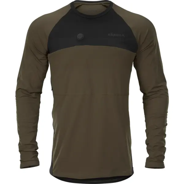Bluza de Corp Heat L/S Willow Green/Black