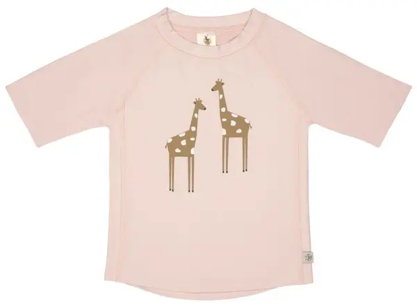 Bluză de plajă Lassig - Giraffe, pink, mărimea 92, 19-24 luni