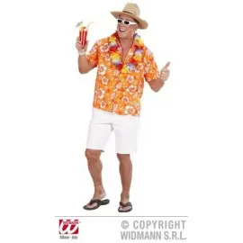Bluza hawaii portocalie