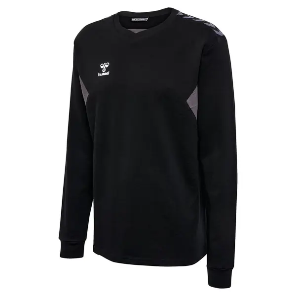 Bluza hummel AUTHENTIC COTTON SWEAT UNISEX - 2001 Black, M