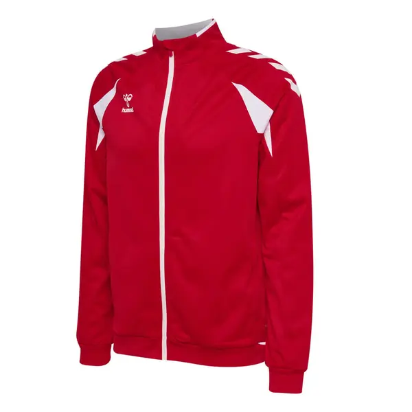 Bluza hummel CORE 2.0 POLY ZIP - 3946 True Red White, S