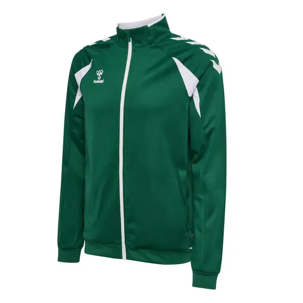 Bluza hummel CORE 2.0 POLY ZIP - 6131 Evergreen White, S