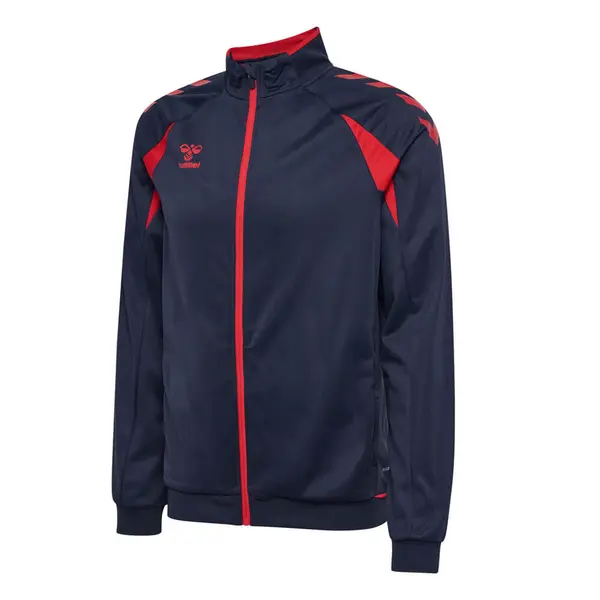 Bluza hummel CORE 2.0 POLY ZIP - 7276 Marine/true red, 3XL