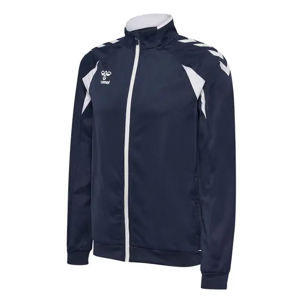 Bluza hummel CORE 2.0 POLY ZIP - 7929 Marine White, XS