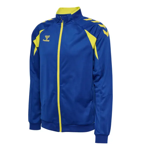 Bluza hummel CORE 2.0 POLY ZIP - 8606 BLUE / YELLOW, XL