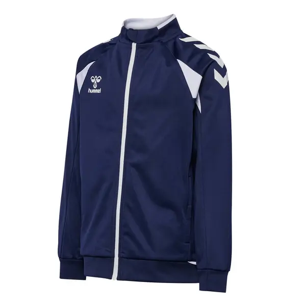 Bluza hummel CORE 2.0 POLY ZIP COPII - 7929 Marine White, 140