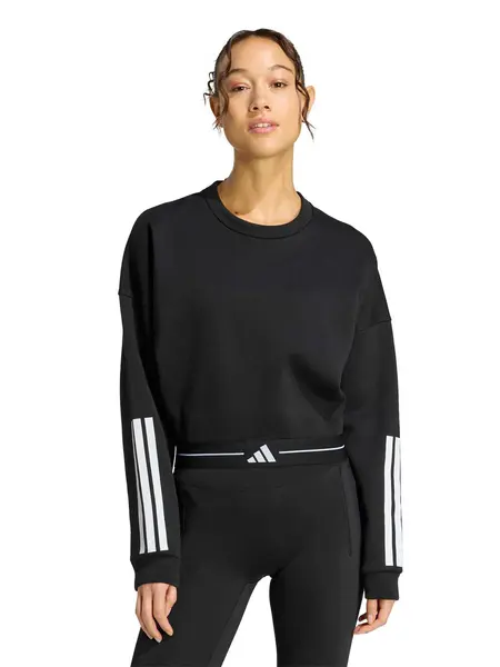 Bluza Hyperglam 3-stripes Cropped