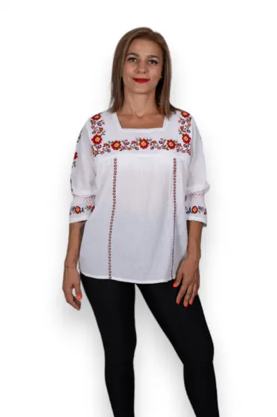 Bluza Ie Traditionala cu flori 5