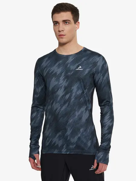 Bluza M D Running Urban Aop Ls