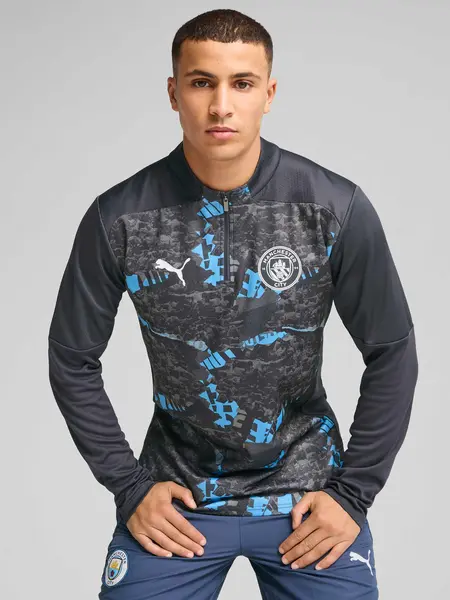 Bluza Mcfc Prematch 1/4 Zip Top