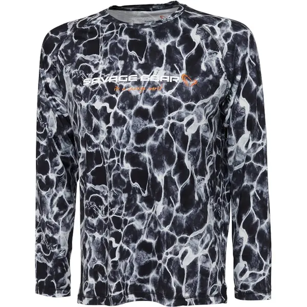 Bluza Night Uv Black Waterprint Marime S