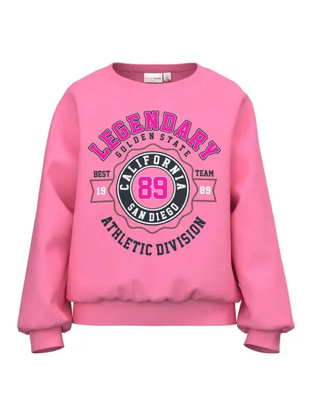 Bluza Nkfvenus Ls Sweat Bru O1