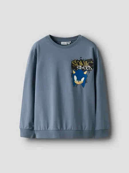 Bluza Nkmnair Sonic Nreg Sweat Bru Sky