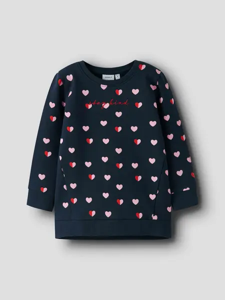 Bluza Nmflia Sweat Tunic Bru