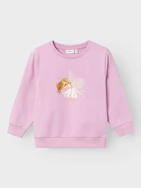Bluza Nmflulla Light Sweat Unb