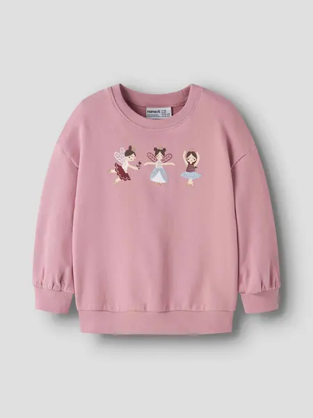 Bluza Nmfvalona Ls Long Rlx Sweat Unb
