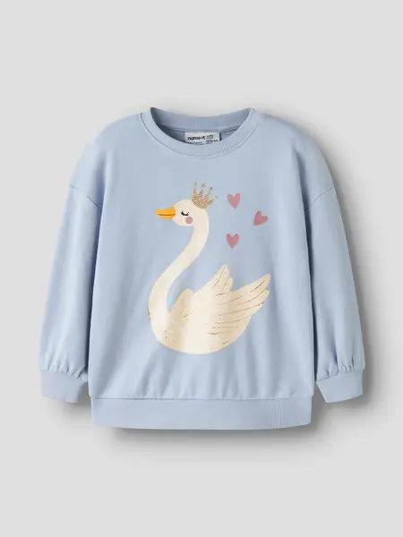 Bluza Nmfvalona Ls Long Rlx Sweat Unb