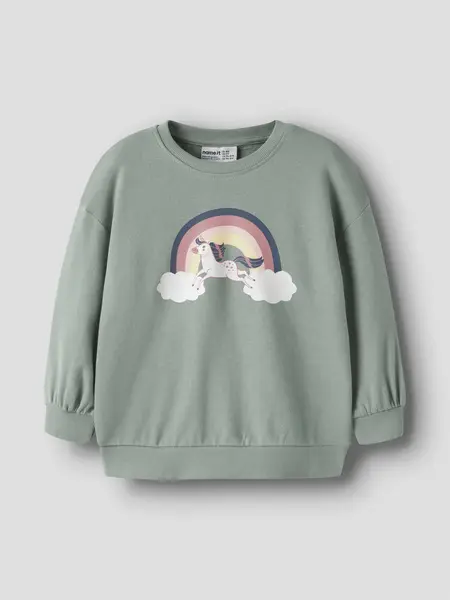 Bluza Nmfvalona Ls Long Rlx Sweat Unb