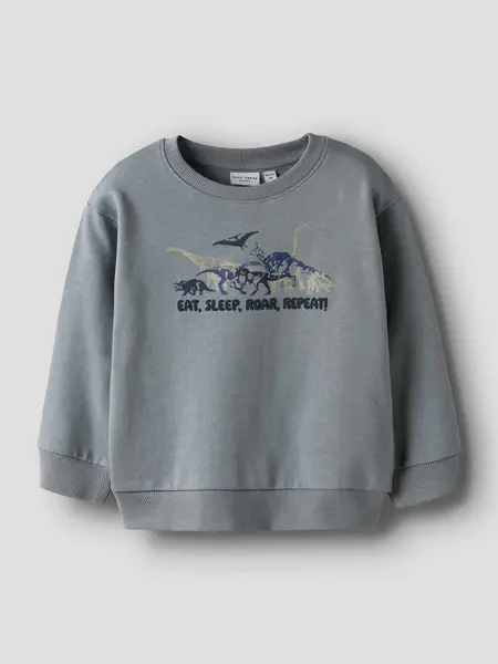 Bluza Nmmvildar Ls Sweat Box Bru