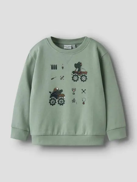 Bluza Nmmvimo Ls Nreg Aop Sweat Bru