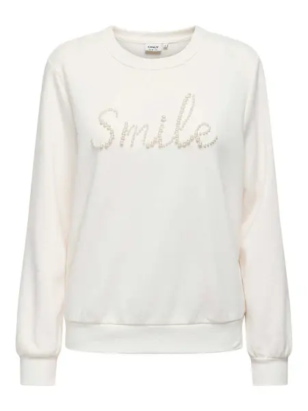 Bluza Onlamy Life L/S O-Neck Pearl Swt