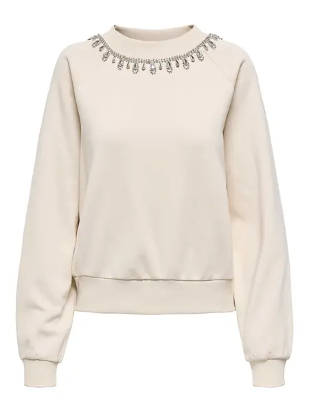 Bluza Onljett L/s O-neck Emb. Box Swt