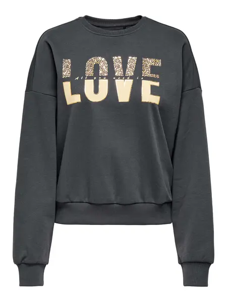 Bluza Onltammie L/s Leo Print O-neck Swt