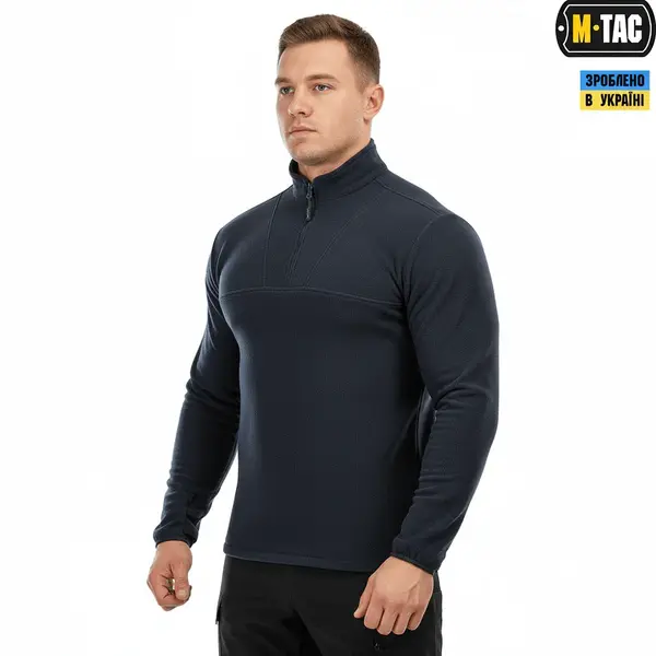 Bluza tactica fleece navy blue M-TAC - L