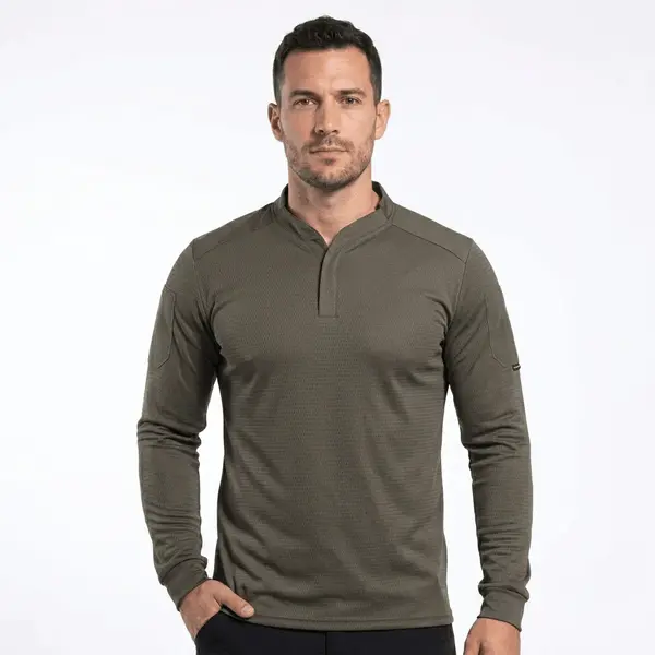 Bluza Tactica Pentagon Squad Force Rugby Shirt - RAL7013 / XL-3XL