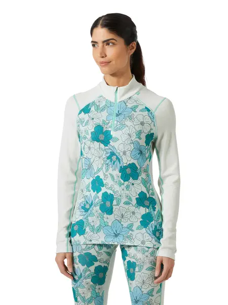 Bluza termica W Lifa Merino Midw Gra 1/2 Zip