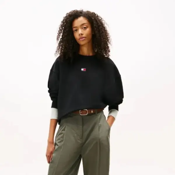Bluza Tommy Hilfiger TJW BXY BADGE CREW EXT