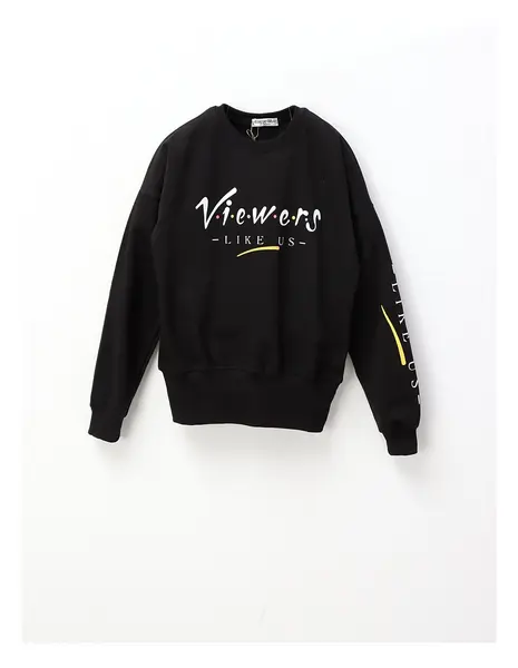 Bluza Viewers LIKE us, negru