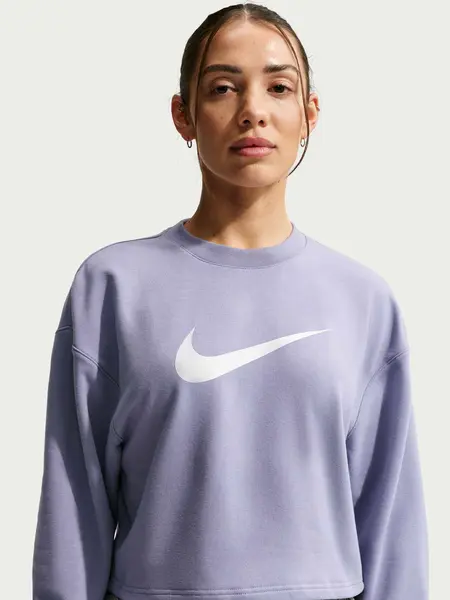 Bluza W Np Df Crew Flc Tt Grx