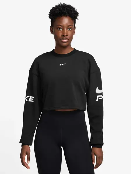 Bluza W Np Df Flc Crew Tt Grx