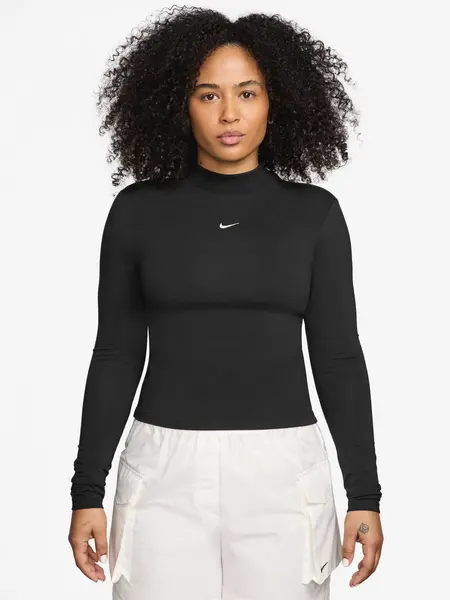 Bluza W Nsw Nk Chll Knt Mock