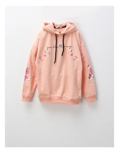 Bluza Your heart corai