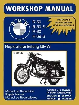 BMW Motorcycles Workshop Manual R50 R50S R60 R69S, Paperback/Floyd Clymer