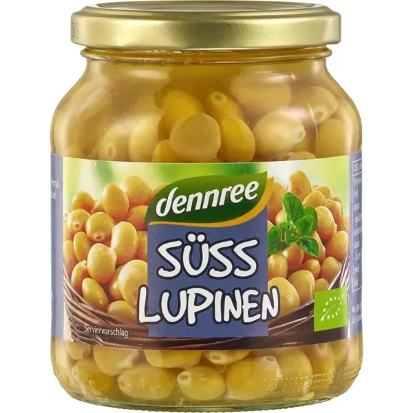 Boabe de lupin dulce, eco - 340 g