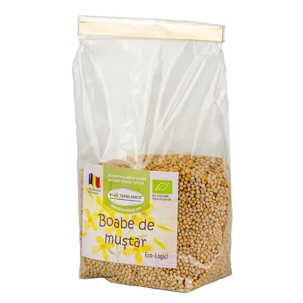 Boabe Mustar ecologic - 170g