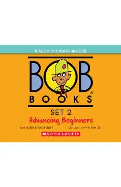 Bob Books - Advancing Beginners Hardcover Bind-Up Phonics, Ages 4 and Up, Kindergarten (Stage 2: Emerging Reader) - Bobby Lynn Maslen