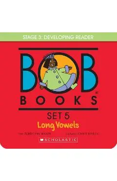 Bob Books - Long Vowels Box Set Phonics, Ages 4 and Up, Kindergarten, First Grade (Stage 3: Developing Reader) - Bobby Lynn Maslen