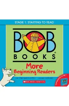 Bob Books - More Beginning Readers Box Set Phonics, Ages 4 and Up, Kindergarten (Stage 1: Starting to Read) - Lynn Maslen Kertell