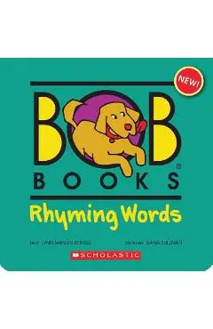 Bob Books - Rhyming Words Box Set Phonics, Ages 4 and Up, Kindergarten, Flashcards (Stage 1: Starting to Read) [With 40 Rhyming Word Puzzle Cards] - Lynn Maslen Kertell