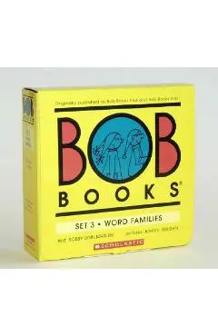 Bob Books -Word Families Box Set Phonics, Ages 4 and Up, Kindergarten, First Grade (Stage 3: Developing Reader) - Bobby Lynn Maslen