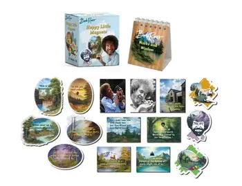 Bob Ross: Happy Little Magnets, Paperback/Bob Ross